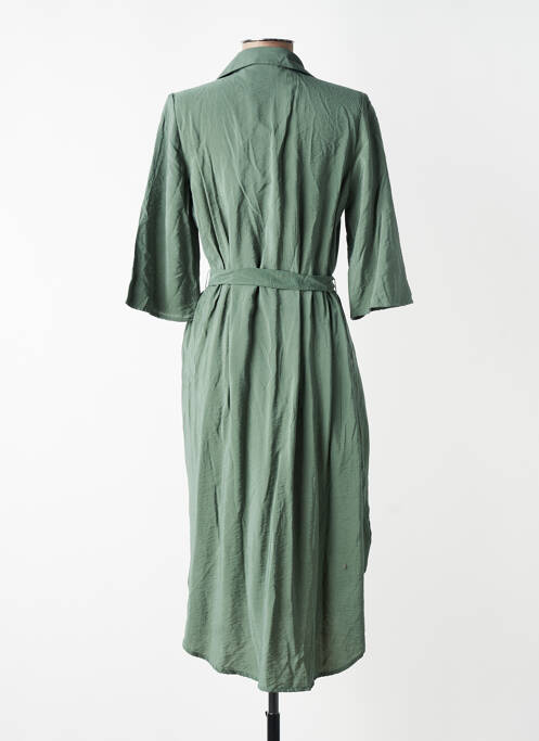 Robe longue vert VILA femme