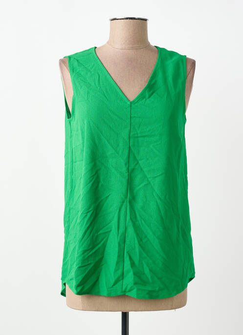 Top vert MORE & MORE femme