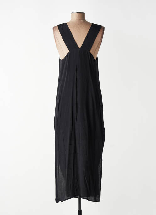 Robe longue noir MANGO femme