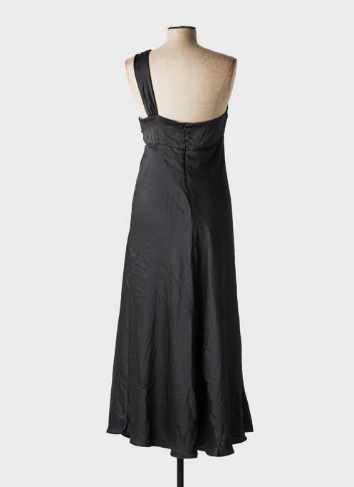 Robe longue noir MANGO femme