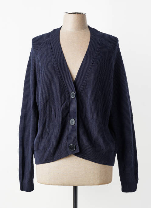 Gilet manches longues bleu S.OLIVER femme