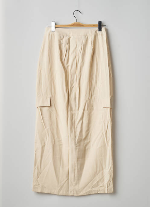 Jupe longue beige JACQUELINE DE YONG femme