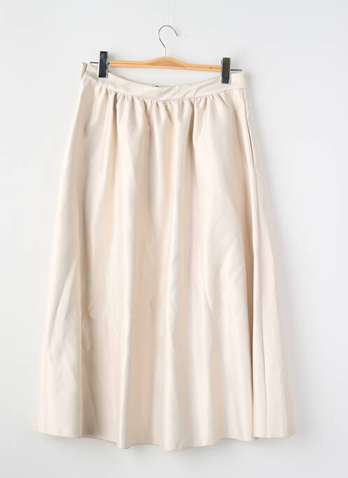 Jupe longue beige MANGO femme