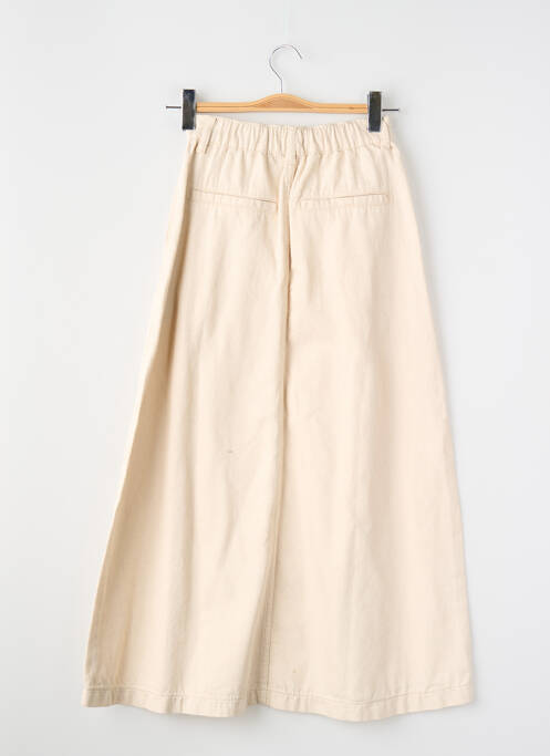 Jupe mi-longue beige YUGEN femme