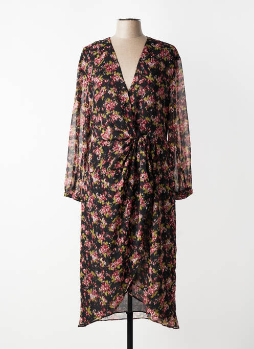 Robe longue noir MANGO femme