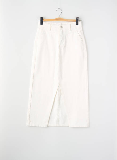 Jupe mi-longue blanc VILA femme