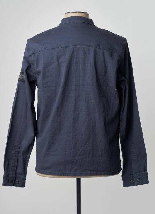 Chemise manches longues bleu JACK & JONES homme