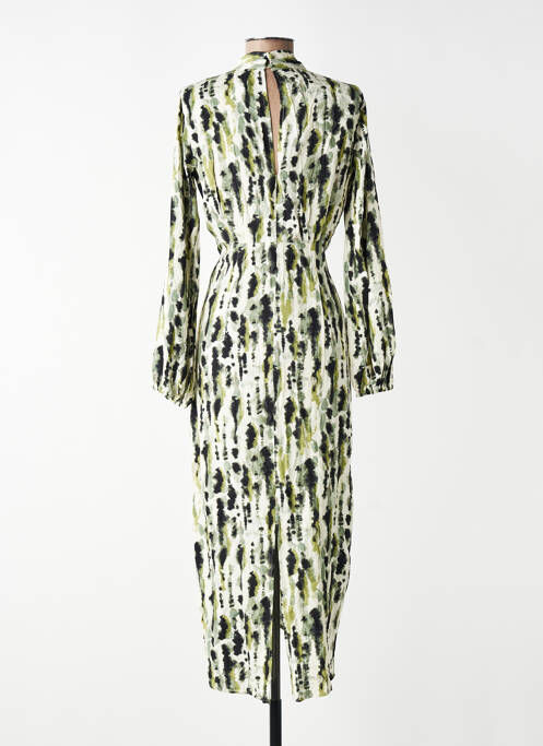 Robe longue multicolore MANGO femme