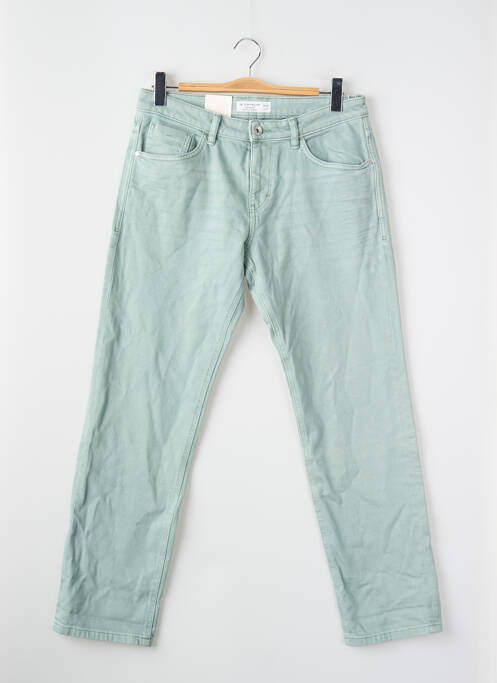 Jeans coupe droite vert TOM TAILOR homme