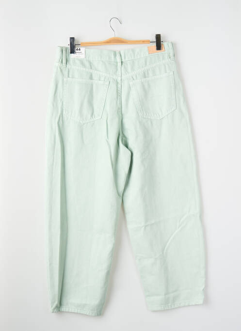 Jeans coupe large vert MANGO femme