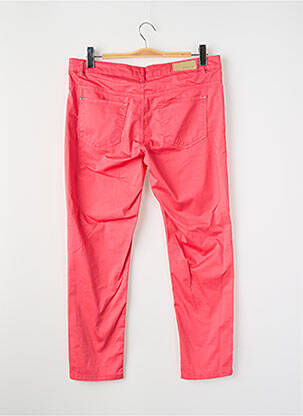 Jeans coupe droite orange MORE & MORE femme