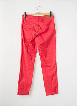 Pantalon chino rouge MORE & MORE femme
