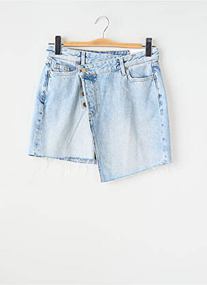 Jupe courte bleu ONLY femme