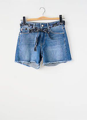 Short bleu SUPERDRY femme