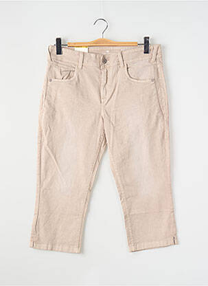 Jeans coupe slim beige TOM TAILOR femme