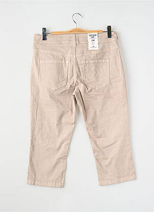 Jeans coupe slim beige TOM TAILOR femme