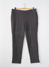 Pantalon chino gris ZABAIONE femme