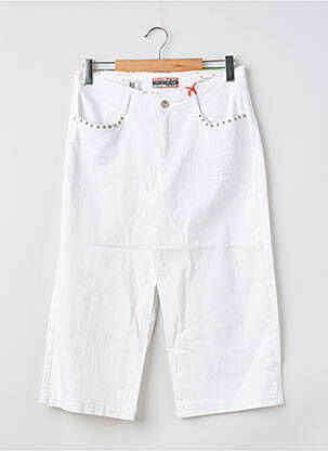 Jeans coupe droite blanc STREET ONE femme