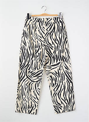 Pantalon chino beige MANGO femme