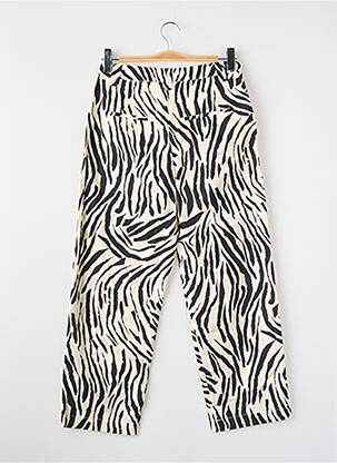 Pantalon chino beige MANGO femme