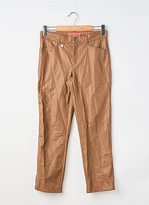 Pantalon droit marron STREET ONE femme