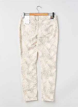 Jeans coupe slim beige STREET ONE femme