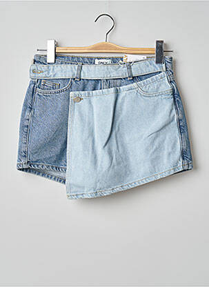 Jupe short bleu ONLY femme