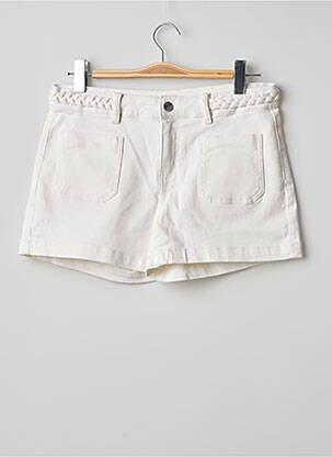 Short blanc MORGAN femme