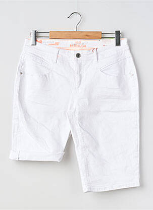 Bermuda blanc STREET ONE femme