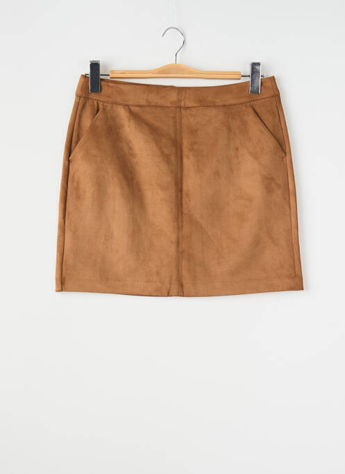 Jupe courte marron VERO MODA femme