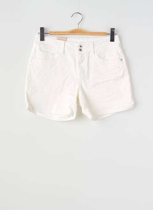 Short blanc TOM TAILOR femme