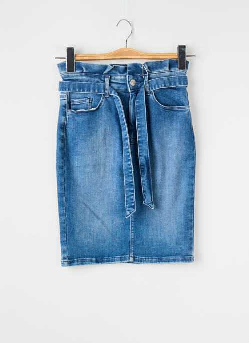 Jupe courte bleu ONLY femme