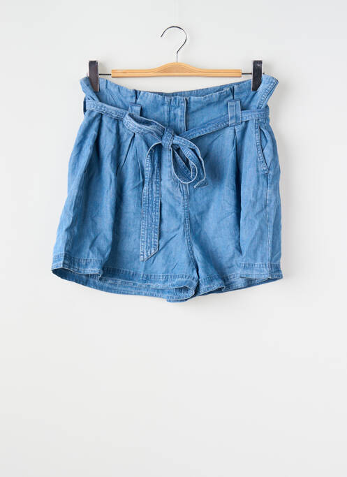 Short bleu SUPERDRY femme