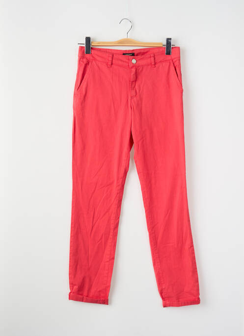 Pantalon chino rouge MORE & MORE femme