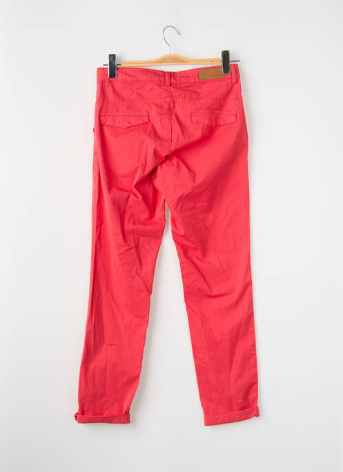 Pantalon chino rouge MORE & MORE femme