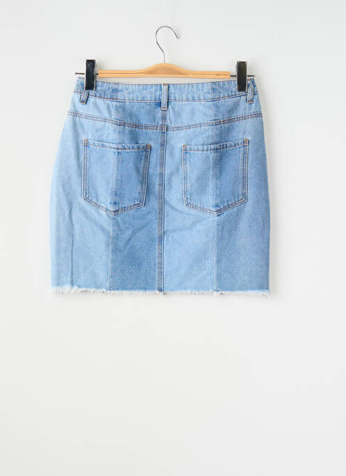 Jupe courte bleu NOISY MAY femme