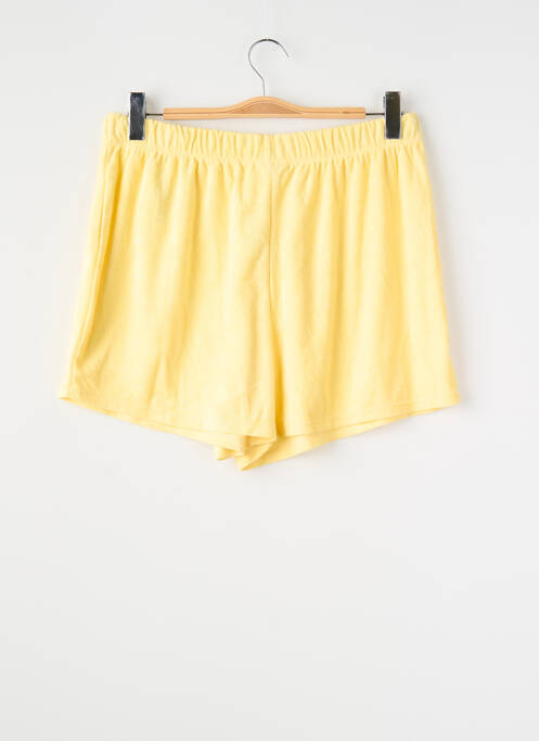 Short jaune ONLY femme