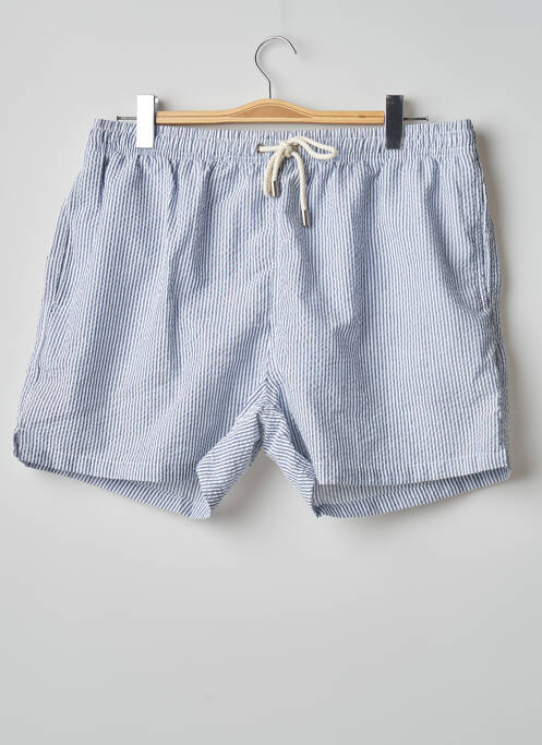 Slip de bain bleu BRUCE & BUTLER  homme