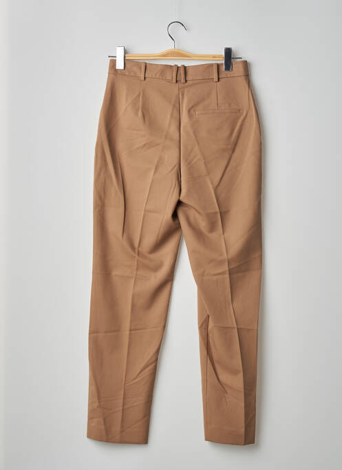 Pantalon droit marron MANGO femme
