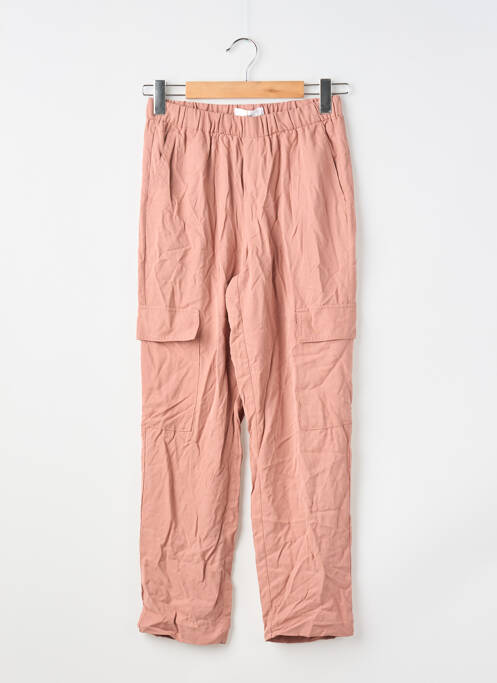 Pantalon cargo rose MANGO femme