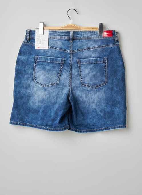 Short bleu STREET ONE femme