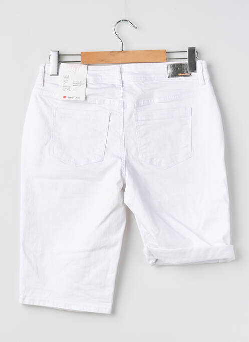 Bermuda blanc STREET ONE femme