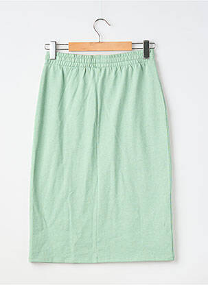 Jupe mi-longue vert MANGO femme
