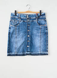 Jupe courte bleu STREET ONE femme
