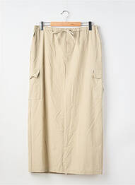 Jupe longue beige VERO MODA femme