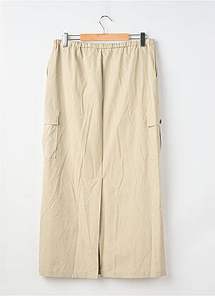 Jupe longue beige VERO MODA femme