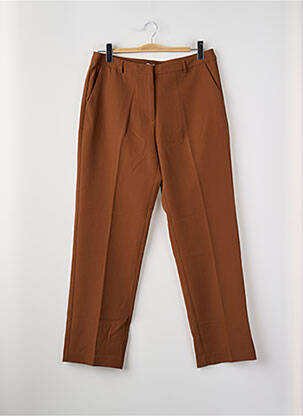 Pantalon 7/8 marron ONLY femme