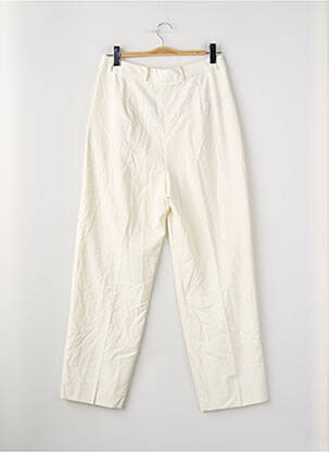 Pantalon droit blanc MANGO femme