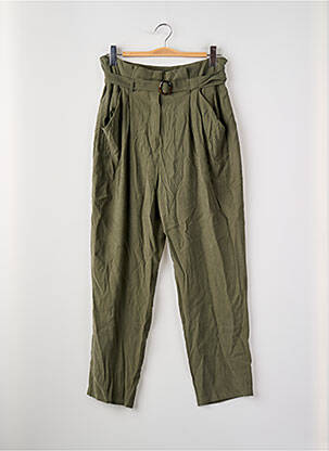 Pantalon 7/8 vert NAF NAF femme