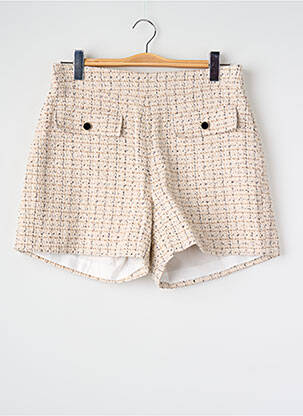 Short beige MORGAN femme